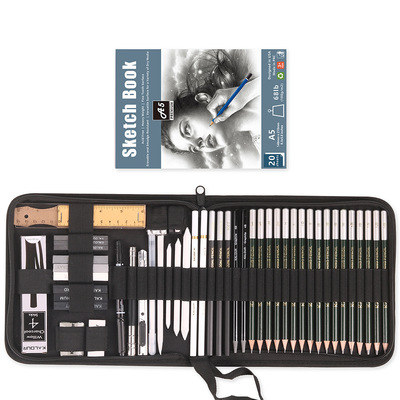 54 Sketch Pencil Set Art Drawing Pencil素描铅笔套装
