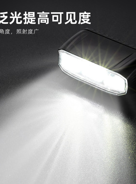 Horizontal bicycle light aluminum alloy dual LED beads夜骑灯