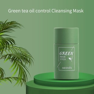 Brand New Green Tea Face Purifying Solid Stick Mask Oil Con