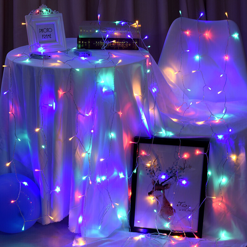 LED string romantic starry sky flashing lights满天星闪灯