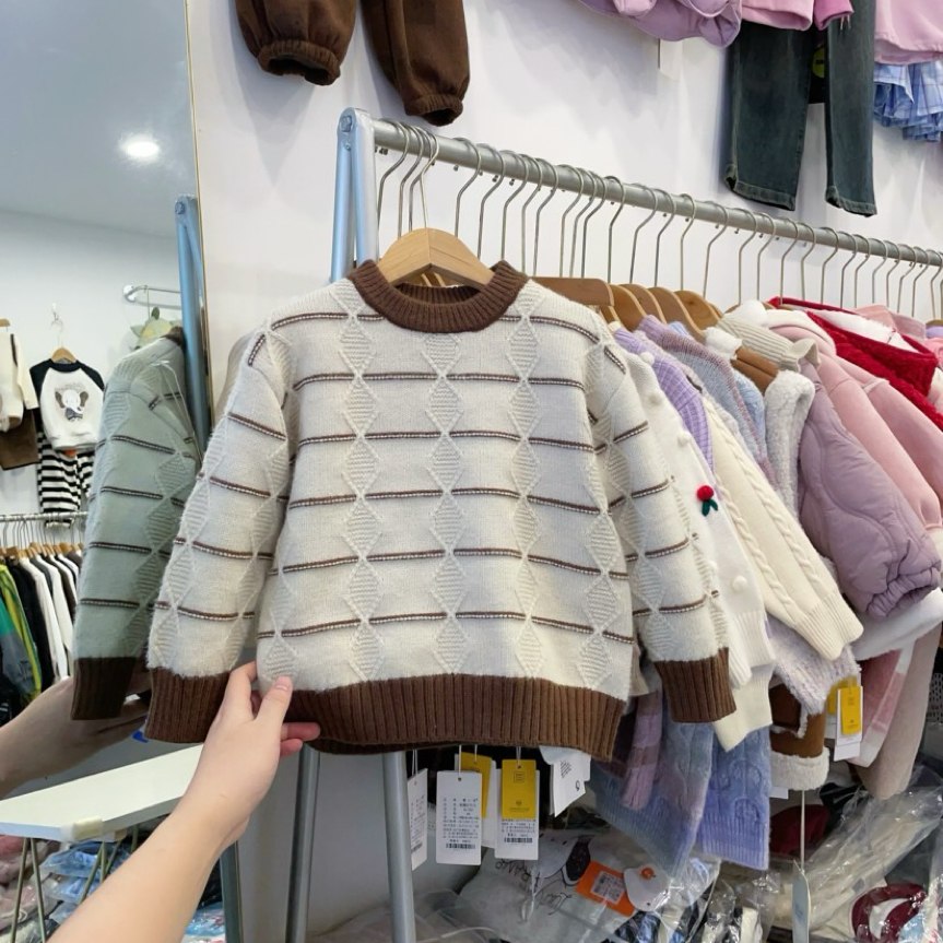 男童毛衣冬季软糯加厚保暖打底衫