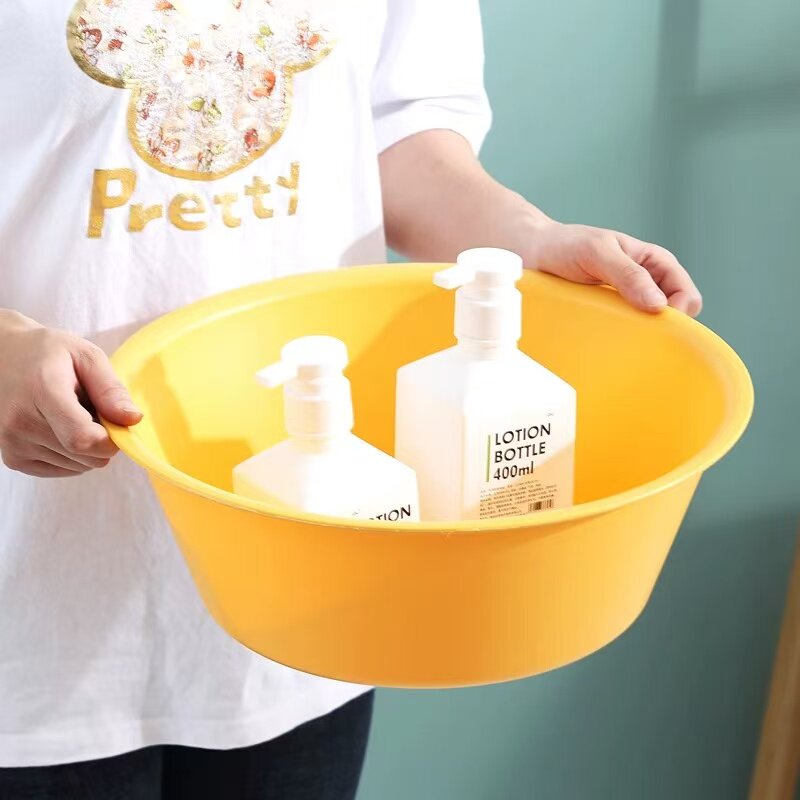 耐摔加厚加硬小脸盆浴室宿舍多用洗菜盆洗衣盆大号洗脚盆洗脸盆