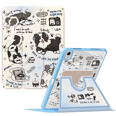 适用华为平板保护套亚克力防弯