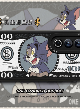 美元汤姆适用一加Ace3V手机壳1+Ace3新款oppo动漫保护套oneplusAce小羊皮男女1十全包防摔PJF110卡通外壳