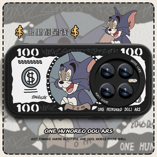 美元 RMX3888卡通小羊皮创意套男女oppo全包防摔软外壳 汤姆适用Realme真我GT5Pro手机壳realmeGT5por新款