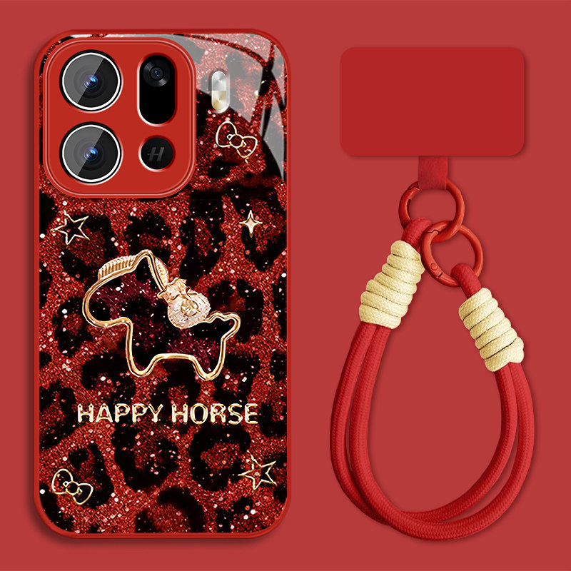 适用豹纹小马oppofindx9手机壳女2026Findx9ro新款高颜值findx9可爱opop钢化玻璃0pp0保护套全包防摔挂绳外壳,3C数码配件,手机保护套/壳,淘宝优惠券,粉丝福利购,淘宝优惠卷