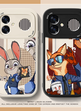 尼克朱迪适用REDMI红米k90max手机壳新款小米k90MXA小羊皮卡通全包防摔redmiK90软外壳动漫男女专用保护套