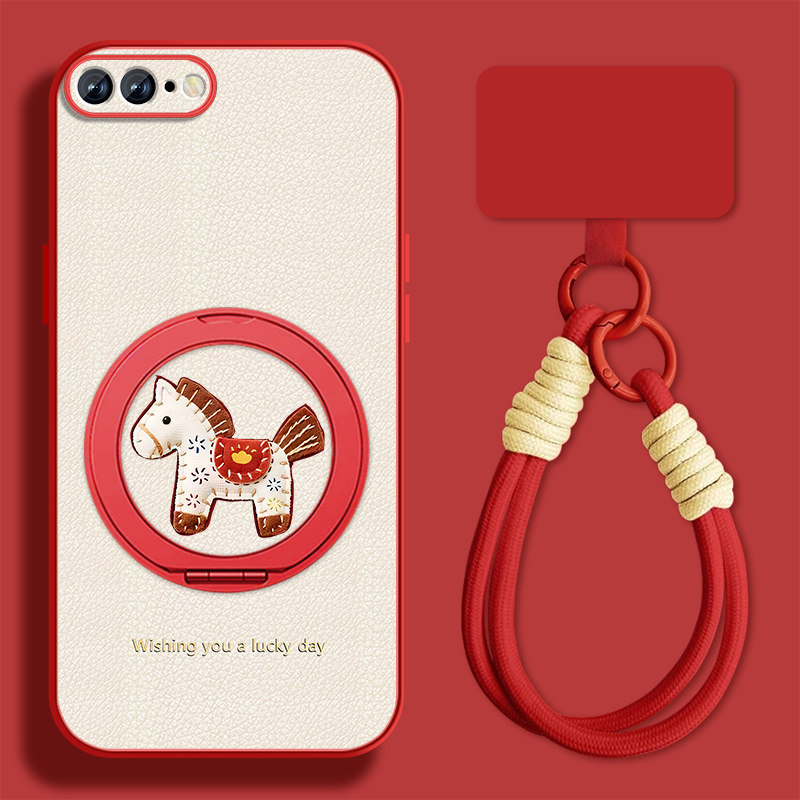发财小马适用苹果8plus手机壳女可爱iPhone7plus新款挂绳ip8支架se2三代小羊皮保护套全包防摔磁吸外壳,3C数码配件,手机保护套/壳,淘宝优惠券,粉丝福利购,淘宝优惠卷