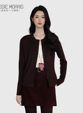 【达人推荐】CMS颗里 “猫感”保暖开衫女秋冬内搭发热上衣可外穿