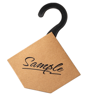 面料挂卡现货11.5cm菱形布料样品三角吊卡头sample烫金布版样卡挂布夹纺织布样挂钩