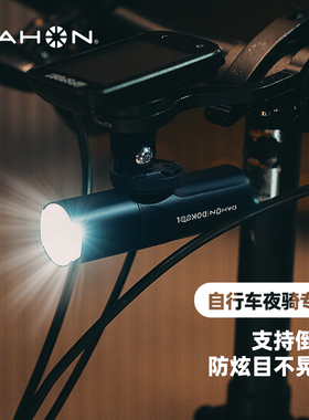dahon大行自行车夜骑灯骑行前灯公路车单车倒挂夜间照明灯p8d6d10