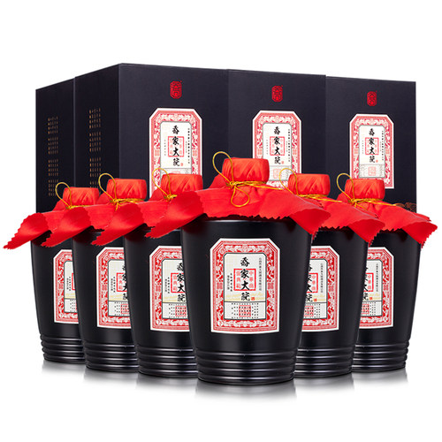 乔家大院【黑银票】清香型白酒宴请送礼粮食酿造礼盒装