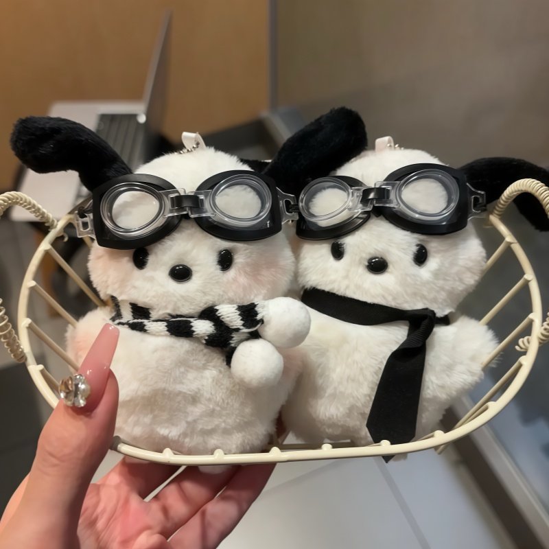 腮红毛绒帕恰狗可爱公仔少女心书包挂件创意玩偶情侣礼物钥匙扣,节庆用品/礼品,钥匙扣,淘宝优惠券,粉丝福利购,淘宝优惠卷