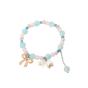 新中式铃兰花手链蝴蝶结手串女小众百搭简约轻奢闺蜜情侣复古学生