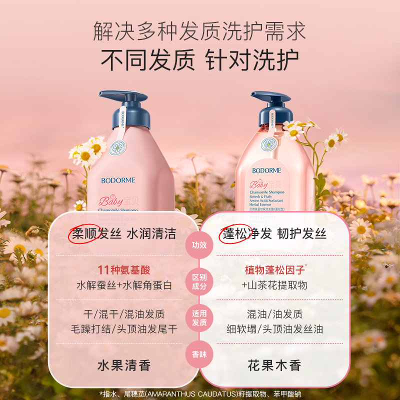 贝德美儿童洗沐护套装3-12岁