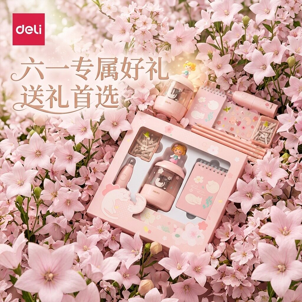 六一儿童节礼物生日礼物纪念小学生文具礼盒送儿子女儿成长仪式