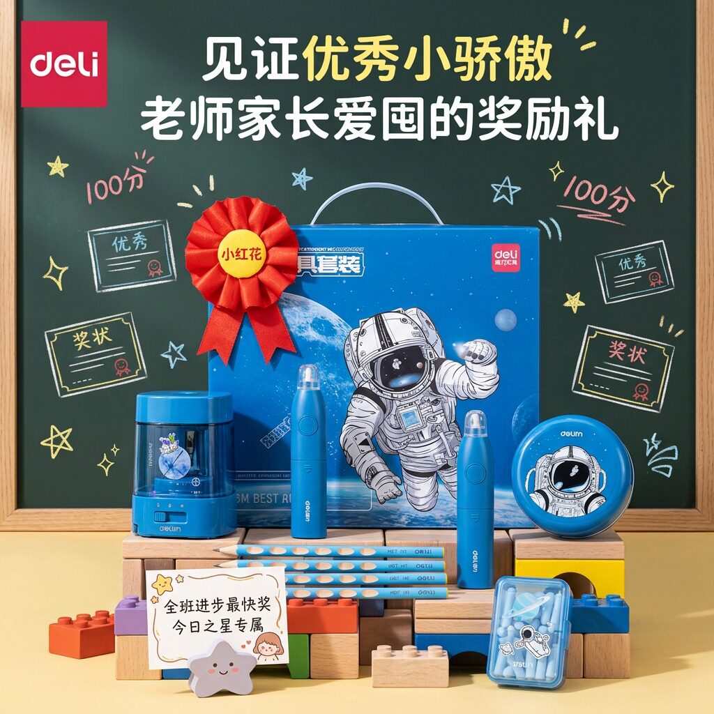 六一儿童节礼物生日礼物纪念小学生文具礼盒送儿子女儿成长仪式
