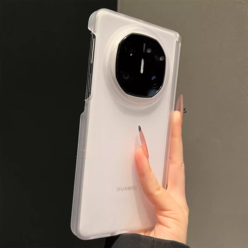 双中轴透明磨砂适用华为X7手机壳