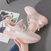 减震初中生跳绳软底超轻爆款 轻便运动跑步鞋 秋冬2024新款 椰子女鞋