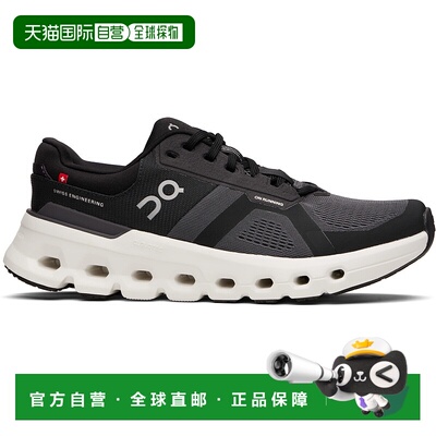 香港直邮On 男士 黑色 Cloudrunner 2 运动鞋 3ME10140264昂跑