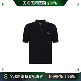 男士 普拉达 香港直邮Prada Polo 99新未使用 三角形标志短袖