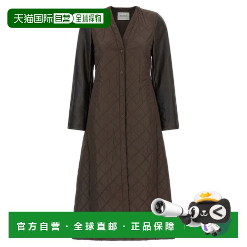 1h可退 香港直邮MAX MARA 女士大衣 2521496053600052 AW2025 棕