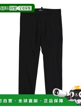 1h可退 香港直邮Dsquared2 二次方 男童 休闲长裤童装 black黑色