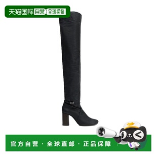 香港直邮Lemaire ANATOMIC 粗跟长筒靴 FO0219LF1495厚底鞋