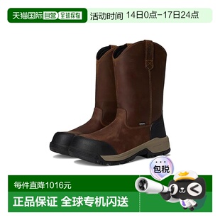 1h可退 香港直邮keen 男士 Evanston 套穿防水靴子(Carbon-Fiber