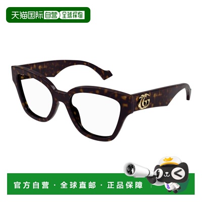 1h可退 香港直邮Gucci 古驰 女士 -eyeglasses 眼镜 GG1424O002DH