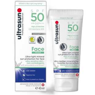 欧洲直邮Ultrasun优佳抗色素沉着防晒霜SPF50保湿40ml正品面部