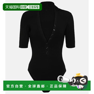 1h可退 香港直邮Jacquemus 女士 Le Body Yauco 罗纹针织连体衣