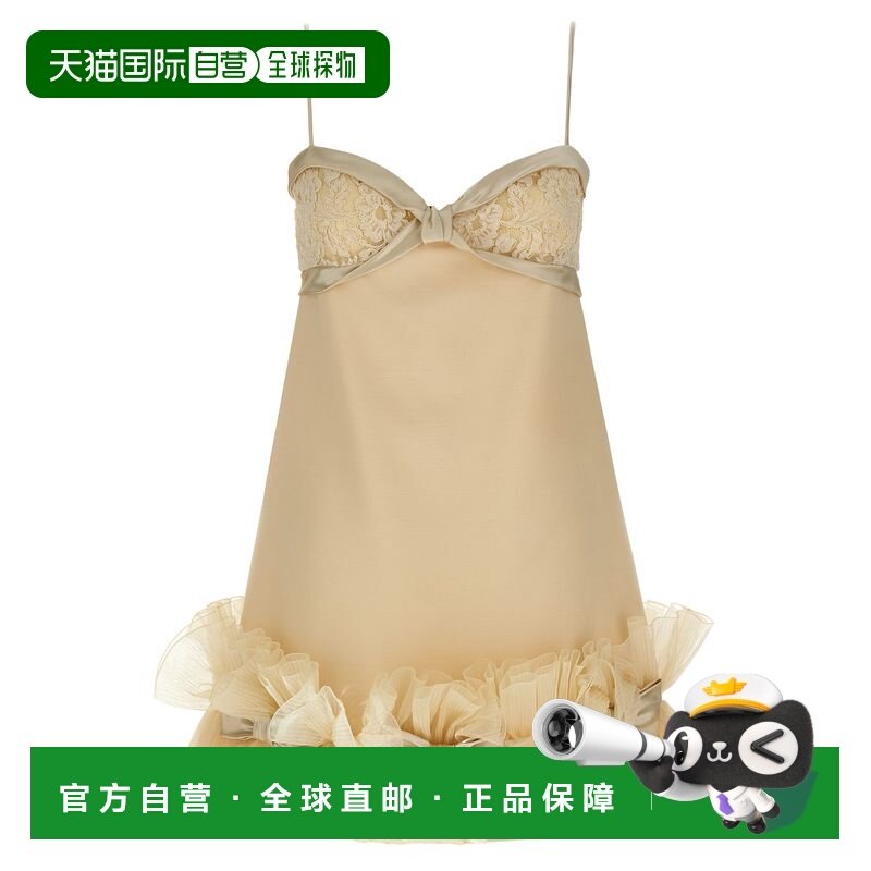 1h可退 香港直邮valentino 华伦天奴 女士 Garavani 褶裥荷叶边连,女装/女士精品,连衣裙,淘宝优惠券,粉丝福利购,淘宝优惠卷