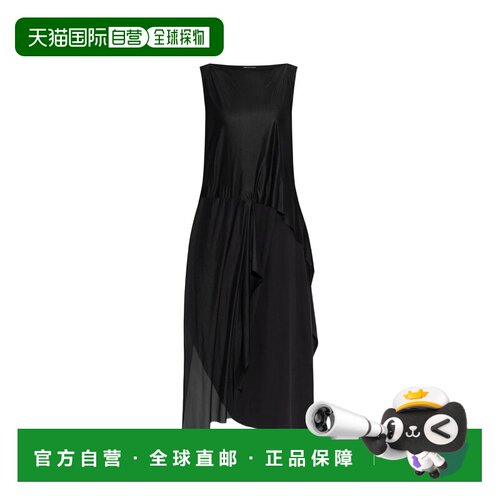 1h可退 香港直邮Y-3 女士 网纱连衣裙 KD1548 black黑色 舒适时尚
