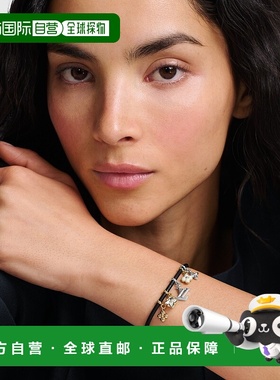 自营1h可退 欧洲直邮LV路易威登 Blooming Strass女士金色/银色金