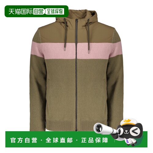 香港直邮HERNO 男士外套 MC00021UR701007730 AW2023 绿色 带帽棉