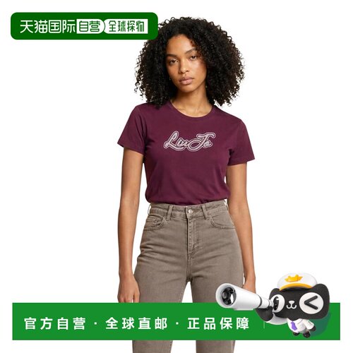 欧洲直邮LIU JO 女士T恤 TF6283JS923L9305 AW202【付后1h可退】