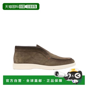 香港直邮Santoni MGDT17823TICBSSVV45 圆头靴子