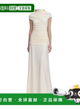 1h可退 香港直邮Self-Portrait 针织垂褶长款连衣裙 SS26167X