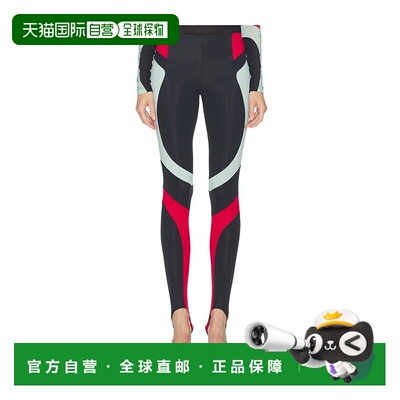 1h可退 香港直邮off-white 女士 拼色打底裤 OWCD02ES26JER001