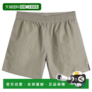 1h可退 香港直邮Ami Paris 男士 松紧腰泳裤 HBW006PA0027