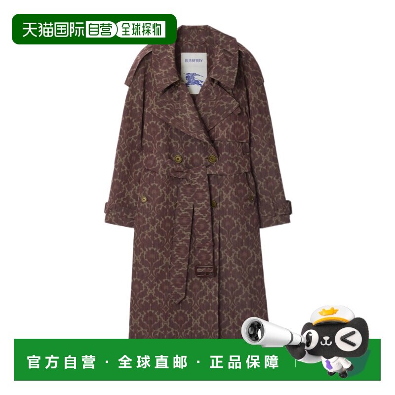 1h可退 香港直邮BURBERRY 女士外套 81169931 SS2026 棕色 Fitzro