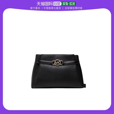 香港直邮Michael Michael Kors 徽标手提包 30F2GAQM1LBLACK