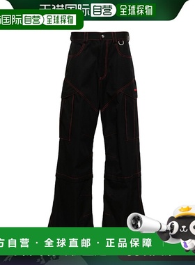 欧洲直邮OFF-WHITE 男士休闲裤OMCF042F24FAB0011025直筒裤工装