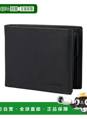 自营欧洲直邮Samsonite Attack 2 Slglogo标识钱包男女通用
