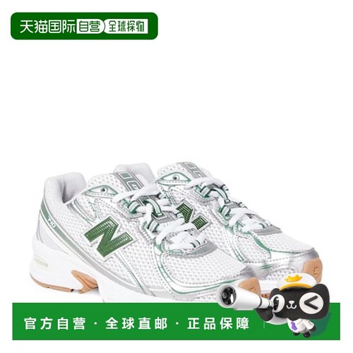 1h可退 香港直邮New Balance  女童 740 Junior 皮革边网纱运动鞋