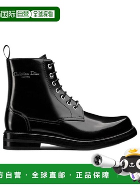 香港直邮DIOR DIOR CARLO 及踝靴 Men crov迪奥系带高帮