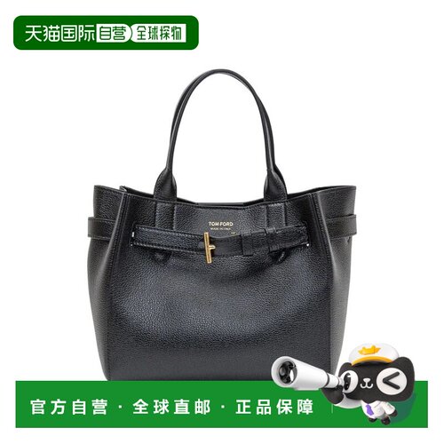 香港直邮Tom Ford 汤姆 福特 女士 粒纹皮革小号手提包 L1885LCL4