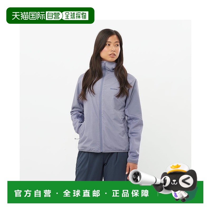 自营欧洲直邮Salomon萨洛蒙 OUTLINE HYBRID WARM系列女士蓝色聚