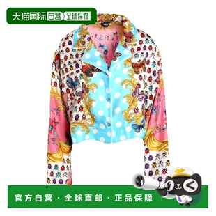 花纹衬衫 香港直邮versace Blouses 女士 范思哲